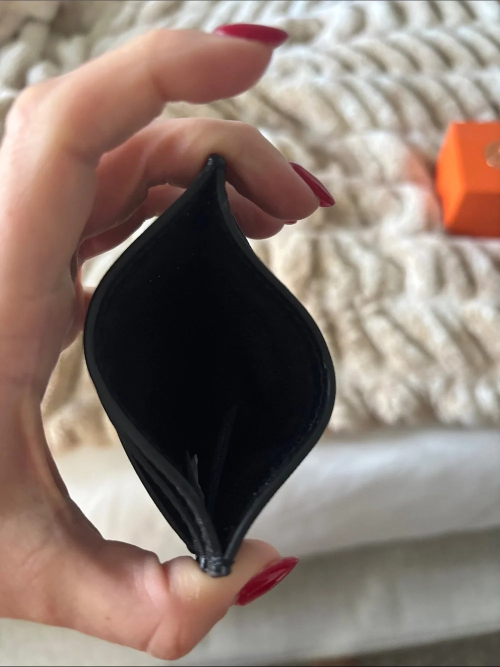Marc Jacobs Black Card Holder with White Graphic Logo
